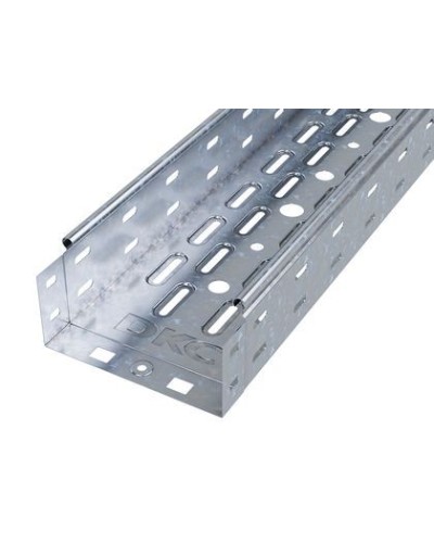 Лоток перфорированный 150х100 L 2000, горячеоцинкованный DKC 35332HDZ в Новороссийске Кабельные лотки Pintop.ru