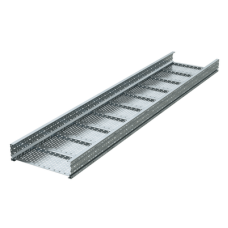 Лоток листовой 200x400, лонжерон 1,5 мм, L 6 м, горячий цинк DKC (USM624HDZ)