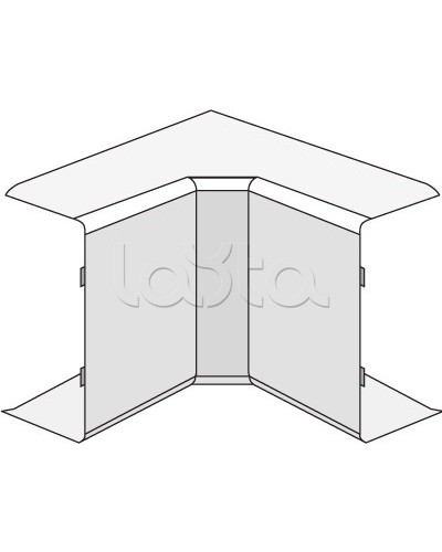 Угол внутренний AIM 50x20 DKC 00655 в Новороссийске Аксессуары для кабель-канала Pintop.ru