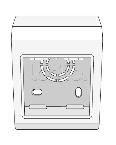Коробка монтажная под 2 модуля BRAVA DKC 10034 в Новороссийске Распределительные коробки Pintop.ru