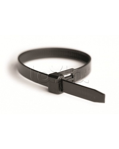 Хомут P6.6 многоразовый, черный, 7,5x200 DKC 25350 в Новороссийске Стяжки-хомуты Pintop.ru