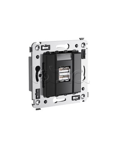 Устройство зарядное Avanti, Черный квадрат DKC 4402543 в Новороссийске Блоки розеток Pintop.ru