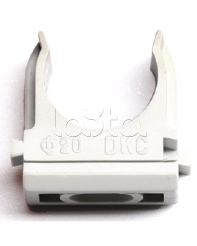 Держатель с защелкой, д.25 мм DKC 51025 в Новороссийске Держатели, клипсы, скобы Pintop.ru