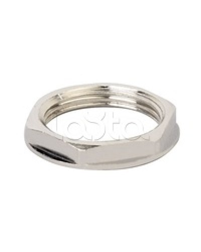 Гайка M12x1,5 никелированная латунь DKC 6006E-12 в Новороссийске Крепежные изделия Pintop.ru