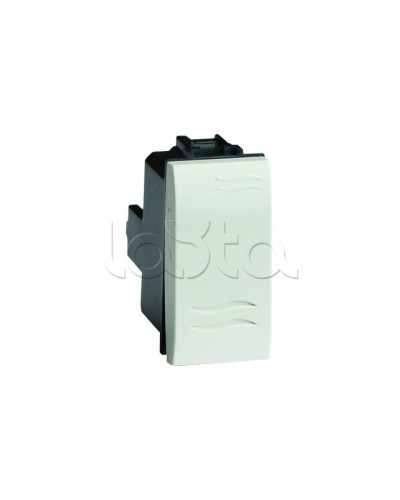 Выключатель, белый, 1мод. DKC (76001B) в Новороссийске Аксессуары для кабель-канала Pintop.ru