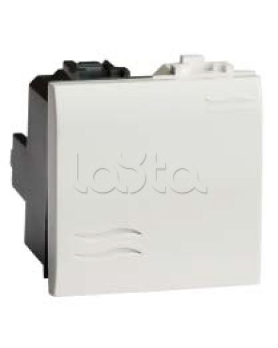 Выключатель типа кнопка, белый, 2мод. DKC 76022B в Новороссийске Аксессуары для стоек и шкафов Pintop.ru