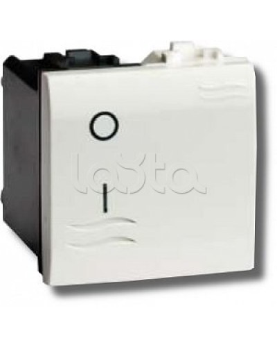 Выключатель двухполюсный белый 2 мод в Новороссийске Аксессуары для стоек и шкафов Pintop.ru