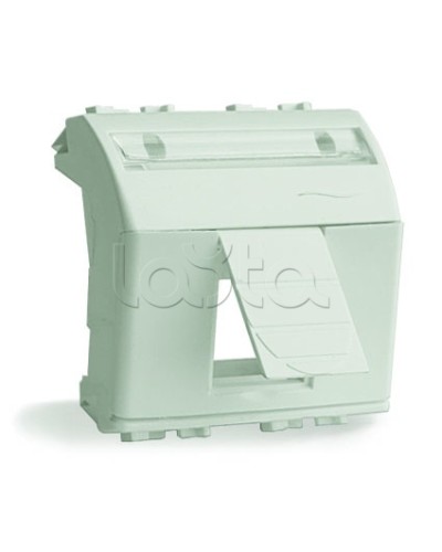 Адаптер для информационных разъемов Keystone, белый, 2 мод DKC 76613B в Новороссийске Аксессуары для кабель-канала Pintop.ru