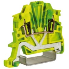 Зажим для заземления, 1,5 кв.мм желто-зеленый DKC ZHT400