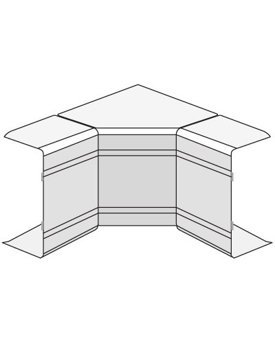 Внутренний изменяемый угол NIAV 150x60 DKC 01731 в Новороссийске Аксессуары для кабель-канала Pintop.ru