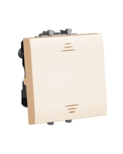 Выключатель Ванильная дымка, Avanti, 16A, 2 мод. DKC 4405102 в Новороссийске Аксессуары для стоек и шкафов Pintop.ru