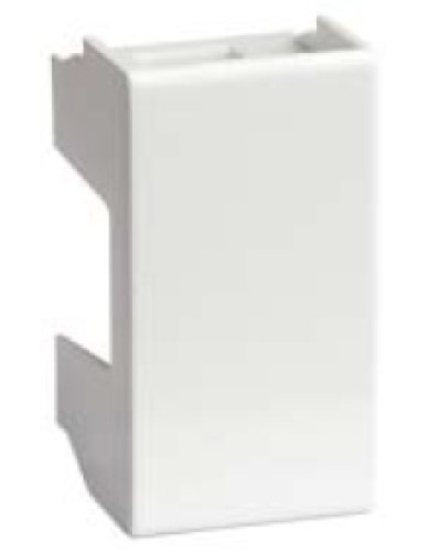 Заглушка на 1 модуль, «Viva», белая DKC 45016 в Новороссийске Аксессуары для кабель-канала Pintop.ru