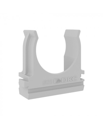 Держатель с защелкой, д.25мм DKC (51025R) в Новороссийске Держатели, клипсы, скобы Pintop.ru