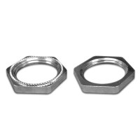 Гайка заземляющая M40x1,5 никел. латунь DKC (6006EMC-40)