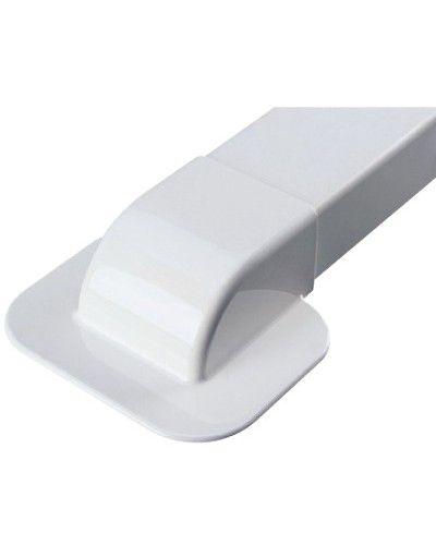 Ввод в стену под углом 90 град. для короба 90х40 мм DKC AIR90408 в Новороссийске Аксессуары для стоек и шкафов Pintop.ru