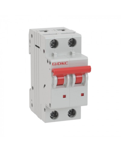 Выключатель автоматический модульный YON MD63 2P 6А C 6kA DKC (MD63-2C6-6) в Новороссийске Электротехническое оборудование Pintop.ru