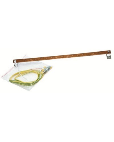 Шина медная заземленная DKC R5SGB19 в Новороссийске Аксессуары для стоек и шкафов Pintop.ru