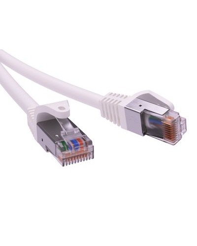 Патч-корд экранированный CAT5E F/UTP 4х2, LSZH, белый, 7м DKC RN5EFU4570WH в Новороссийске Патчкорды (медные) Pintop.ru