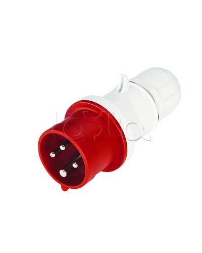 Вилка кабельная IP44 16A 3P+E 400V DKC DIS2131636 в Новороссийске Аксессуары для стоек и шкафов Pintop.ru