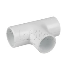 Тройник соединительный для трубы 16 мм (5шт) белый EKF-Plast (tr-t-16w-r)