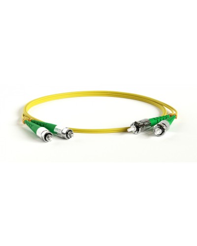 Патч-корд волоконно-оптический Hyperline FC-D2-9-LC/UR-ST/UR-H-50M-LSZH-YL в Новороссийске Патч-корды оптические Pintop.ru