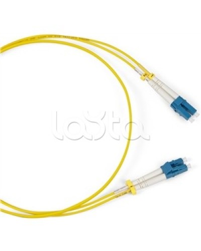 Патч-корд волоконно-оптический Hyperline FC-D2-9A1-LC/UR-LC/UR-H-2M-LSZH-WH в Новороссийске Патч-корды оптические Pintop.ru