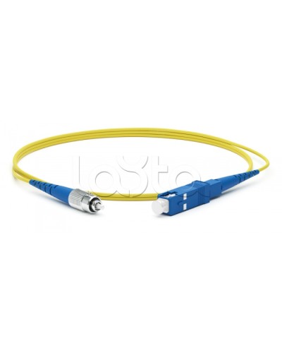 Патч-корд волоконно-оптический Hyperline FC-S2-9-SC/UR-SC/UR-H-5M-LSZH-YL в Новороссийске Патч-корды оптические Pintop.ru