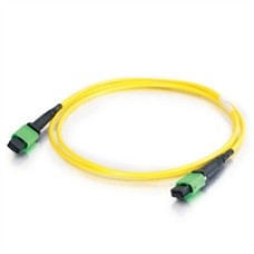 Патч-корд волоконно-оптический Hyperline FHD-MC3-9-MPOM12/AS-MPOM12/AS-A-3M-LSZH-YL