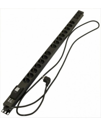 Блок розеток Hyperline SHE-15SH-3IEC-B-2.5EU в Новороссийске Блоки розеток Pintop.ru