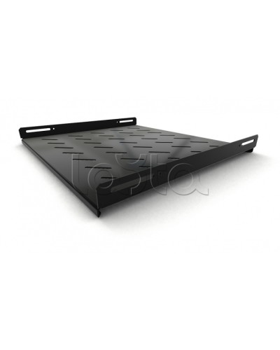 Полка стационарная 1U Hyperline TSH3L-450-RAL9004 в Новороссийске Полки для шкафов и стоек Pintop.ru