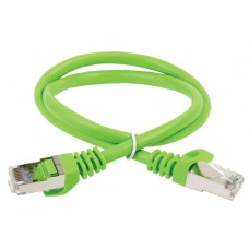 ITK Коммутационный шнур кат. 5Е FTP PVC 10м зеленый (PC02-C5EF-10M)