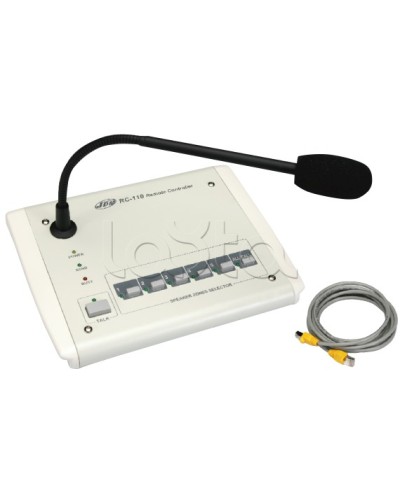 Станция настольная микрофонная JDM RC-110 в Новороссийске Микрофонные консоли и микрофоны Pintop.ru