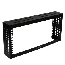 Рама 19" для монтажа под лоток, 6U, черная LANMASTER LAN-MT-FRM-6U-BK