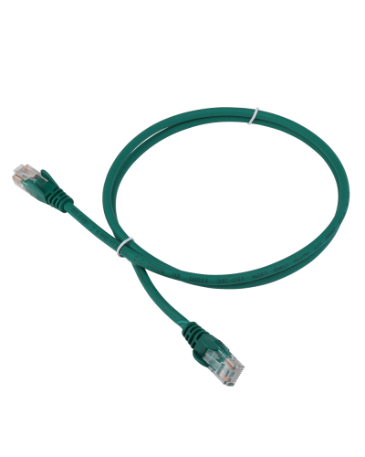 Патч-корд LANMASTER LSZH UTP кат.5e, 0.3 м, зеленый LANMASTER LAN-PC45/U5E-0.3-GN в Новороссийске Патчкорды (медные) Pintop.ru