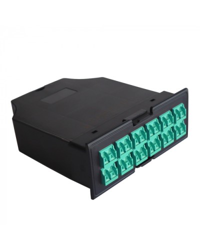 MPO кассета OM3, для LAN-FRM-PP-STP/1U, 24xLC, тип B, черная LANMASTER (LAN-FRM-IN-2MB-24LC/OM3) в Новороссийске Патч-корды оптические Pintop.ru