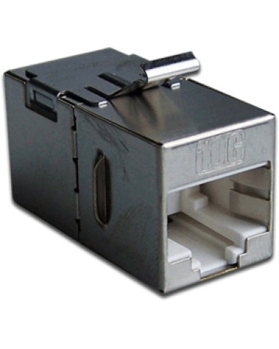 Повторитель портов RJ-45, экранированный, кат.6A, формата Keystone LANMASTER LAN-KCP45S6A в Новороссийске Проходные адаптеры Pintop.ru