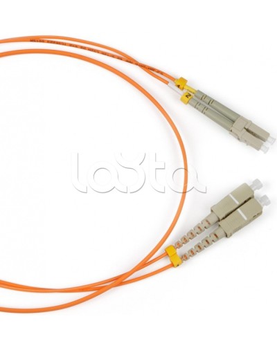 Патч-корд оптический LANMASTER LAN-LC-SC/OM2-10 в Новороссийске Патч-корды и пигтейлы Pintop.ru