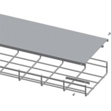 Крышка для лотка шириной 400мм, 1м. LANMASTER LAN-MT-AB400-EZ