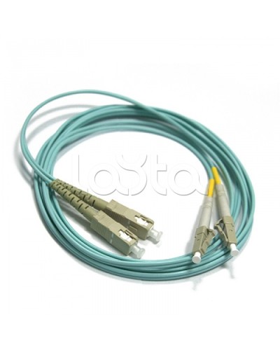 Патч-корд оптический LANMASTER LAN-SC-FC/OM3-7.0 в Новороссийске Патч-корды и пигтейлы Pintop.ru
