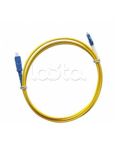 Патч-корд оптический LANMASTER LAN-ST-FC/SA-10.0 в Новороссийске Патч-корды и пигтейлы Pintop.ru