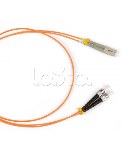 Патч-корд оптический LANMASTER LAN-ST-SC/SA-0.5 в Новороссийске Патч-корды и пигтейлы Pintop.ru