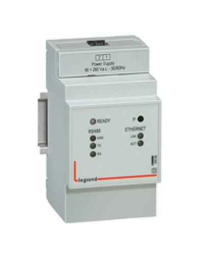 Интерфейс RS 485/Ethernet Legrand 004689 в Новороссийске Дополнительное оборудование для ОПС Pintop.ru