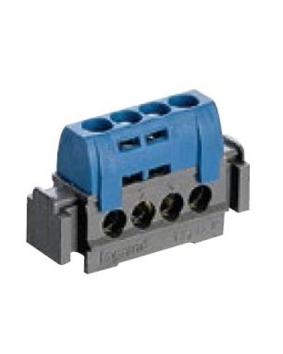 Клеммник синий 4х1.5-16 мм2 LEGRAND 004840 в Новороссийске Клеммные колодки Pintop.ru