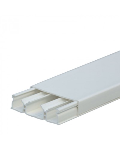 Мини-плинтус DLPlus 60x16 - 3 секции - длина 2,10 м - белый Legrand 030026 в Новороссийске Кабель-канал Pintop.ru