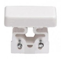 Заглушка торцевая для мини-плинтуса DLPlus 32x16 белая Legrand 031207