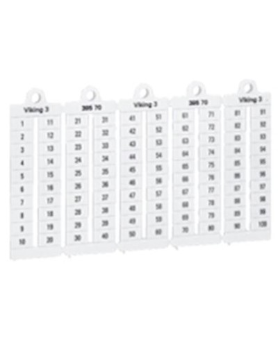 Пластина маркерная Legrand 039517 в Новороссийске Аксессуары для кабель-канала Pintop.ru