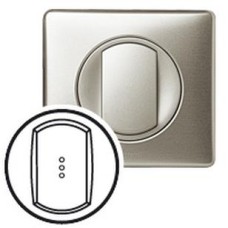 Лицевая панель для выключателя с индикацией титан Celiane Legrand 068303