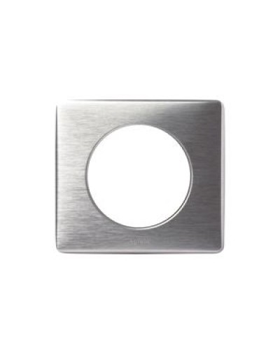 Рамка 1 пост алюминий Celiane Legrand 068921 в Новороссийске Аксессуары для кабель-канала Pintop.ru