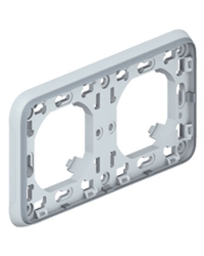 Рамка с суппортом для встроенного монтажа Plexo Legrand 069683 в Новороссийске Аксессуары для кабель-канала Pintop.ru