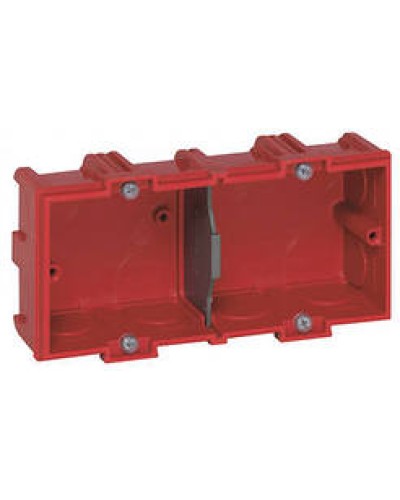 Коробка Batibox встраиваемая 2-местная LEGRAND 080142 в Новороссийске Распределительные коробки Pintop.ru